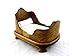 Dollhouse Miniature Walnut Belter Bed