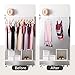 ZEDODIER Tank Top Hanger Space Saving, Bra Hangers for Closet Organizer, Hanging Bra Organizer Tank Tops Holder with 8 Hooks, Closet Organizers and Storage Small Space Solutions, Rose Gold