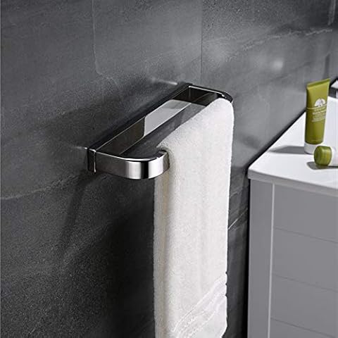 Biutimarden Wall Mounted Circle Towel Ring Stainless Steel, Luxury Hand Towel Holder Polished Chrome for Kitchen and Bathroom, Bath Hand Towel Ring Accessories Modern Design (Chrome) Cover