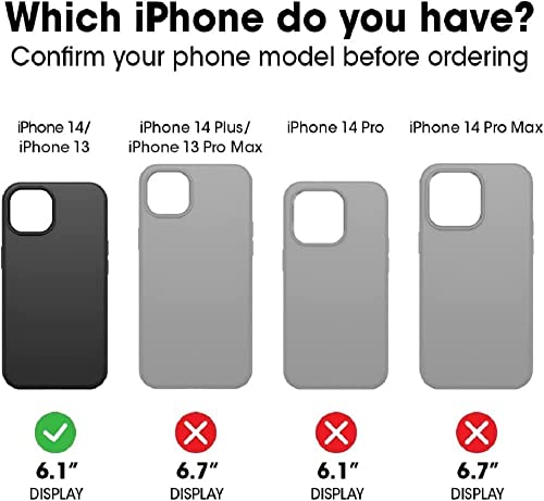 OtterBox-Defender-Series-Holster-Belt-Clip-Replacement-for-iPhone-14-iPhone-13-Only-Non-Retail-Packaging-Black