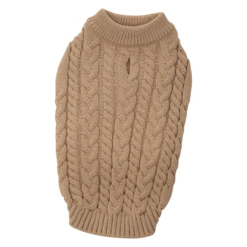 Pull pour chien beige idéal pour les promenades citadines et le confort - 2