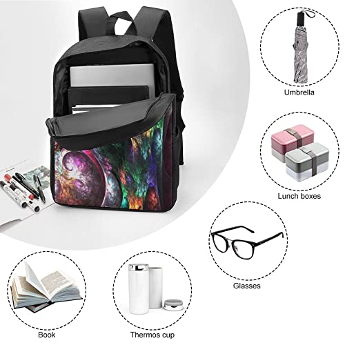 Sac à dos d'école solide grand cartable durable 17 pouces