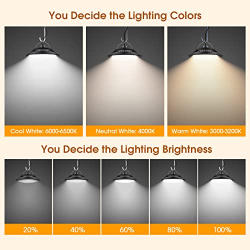 Sunbonar Solar Pendant Lights Indoor Outdoor, Upgraded Dimmable Daytime Available Solar Shed Light 6000K/4000K/3200K With Remote & Memory & On Off Switch, Waterproof 120Led Barn Lamp For Garage #TOP5