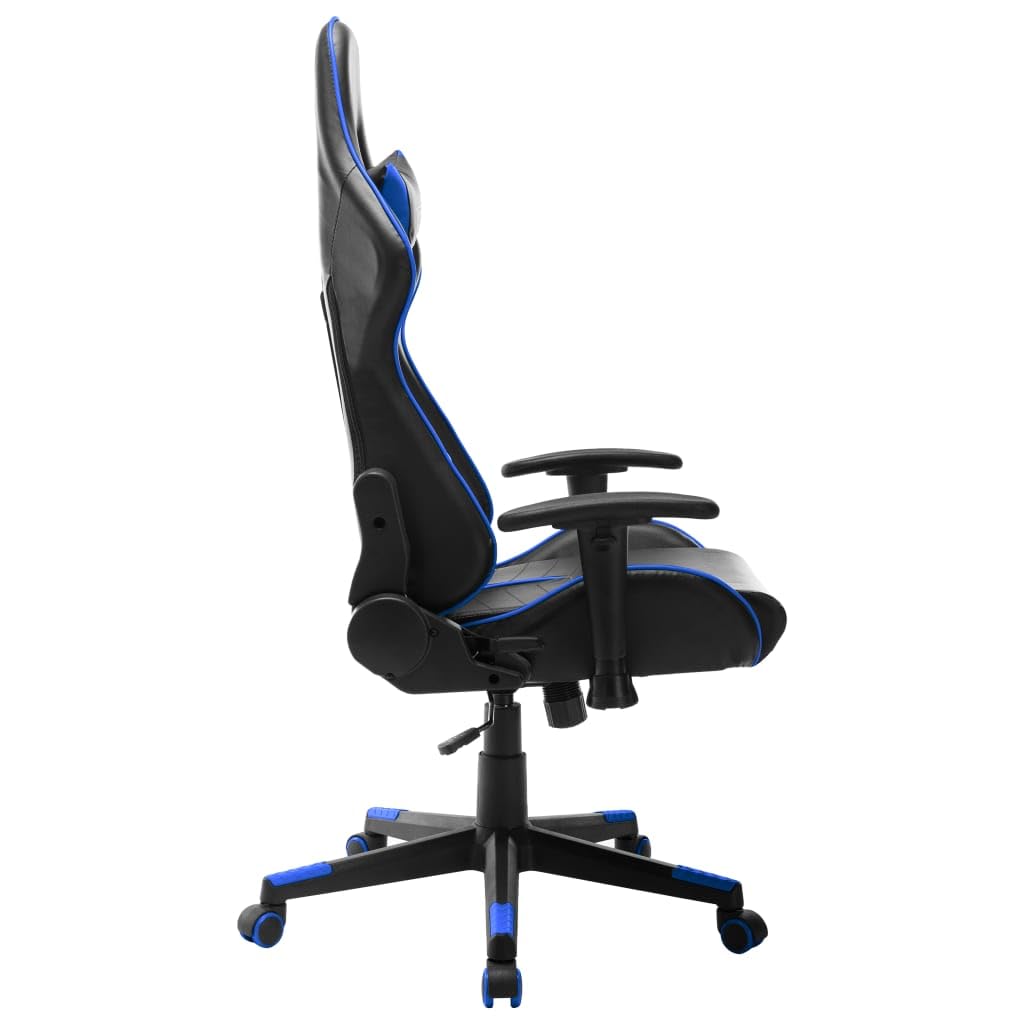 Silla de escritorio acolchada con 5 ruedas y cojín lumbar, silla de oficina ergonómica para sentarse durante mucho tiempo y respaldo alto con cojín cervical