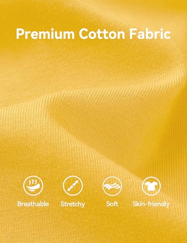 Image of KEREDA Girls Long Sleeve Shirts Soft Cotton T-Shirts Crewneck Basic Tees for Kids and Teen Girls Tops Clothes