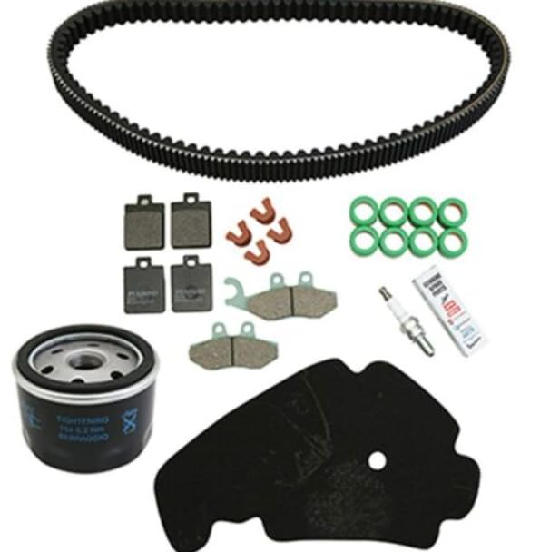 Kit révision Piaggio 400 MP3 pack maintenance filtre et bougie 4T LC