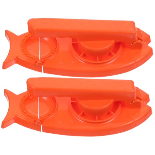 Ciieeo 2-in-1 Dumpling Press Tool Set Easy to Clean Dumpling Maker Non-stick Surface for Homemade Dumplings