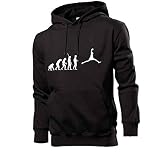 Generisch Evolution Basketball Männer Hoodie Sweatshirt Schwarz S