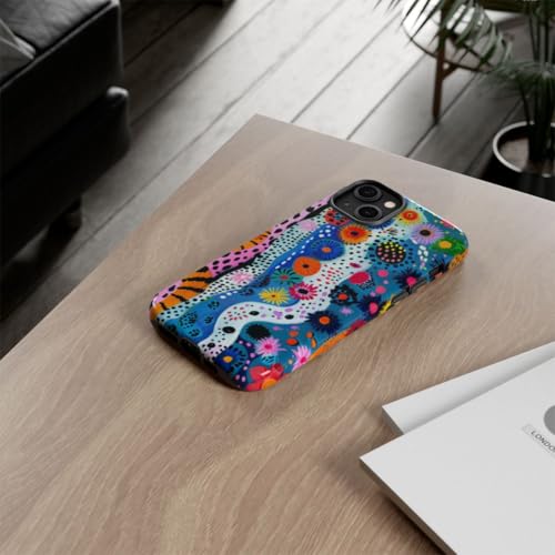 Coque rigide multicolore iPhone 14 Plus protection brillante anti-rayure