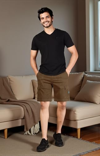 Image of RynoGear Men's Shorts || Cotton Casual Shorts for Man || Shorts Pant for Men