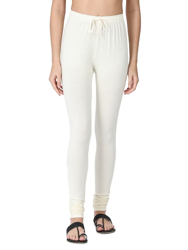 Image of Robinbosky Cotton Churidhar Leggings for Women - Stylish, Stretchable & Flattering Fit for All-Day Comfort