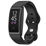 Blueshaweu Compatible avec Amazon Halo View Bracelet pour Femme Homme, Bracelet de Montre en Silicone pour Amazon Halo View (Noir) Blueshaweu Compatible avec Amazon Halo View Bracelet pour Femme Homme, Bracelet de Montre en Silicone pour Amazon Halo View (Noir)