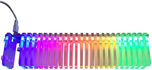 Nobsound KS16 LED Music Audio Spectrum Analyzer, horizontal view
