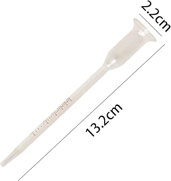 Vinometer, Glass Vinometer 0 To 25 Content, Percent, Ideal for Hobby Brewers and Lovers For Measuring Percentage