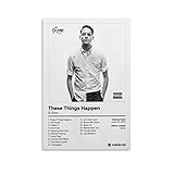 BYEDIZ G Eazy - These Things Happen Poster Canvas Poster Wall Decorative Art Painting Living Room Bedroom Decoration Gift Unframe-style12x18inch(30x45cm)