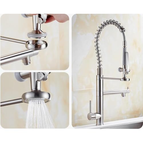 Robinet de cuisine avec douchette extractible pour simplifier vos repas - 7