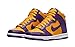 Nike Youth Dunk High GS DZ4454 500 Lakers - Size 7Y