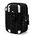 Selighting Bolsa Compacta MOLLE EDC de Táctico Multiuso Bolsa Tactica Cintura Riñoneras para Herramientas Pequeñas Bolsa Militar para Teléfono Móvil al Aire Libre Deportes (Negro)