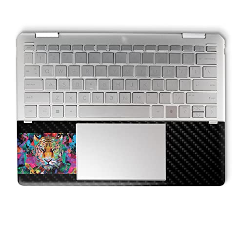 Image of MightySkins Carbon Fiber Skin Compatible with HP Spectre x360 14 inch (2022) Full Wrap Kit - Neon Tiger | Protective, Durable Textured Carbon Fiber Finish | Easy to Apply | Made in The USA
