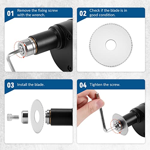 BAOSHISHAN Cast Cutter Cast Removal Saw Electric Orthopedic Cast Saw with 3 Types of Alloy Blade, Oscillating Speed Adjustment 110V, Model BSS-356 (BLUE)