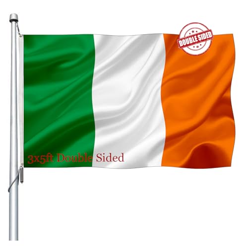 Irish Flag 3x5 Outdoor Double Sided Heavy Duty