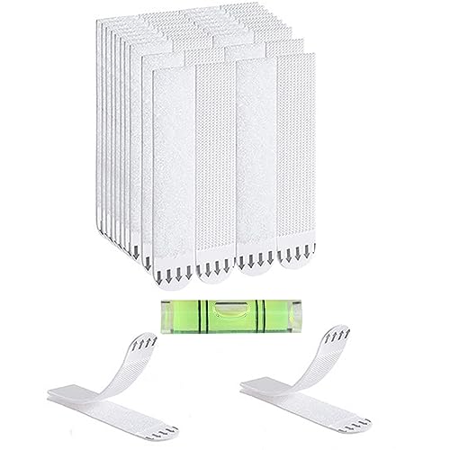 Image of 24-Pairs(48 Strips) Large Picture Hanging Strips, Double Sided Adhesive Strips Damage Free, Water-Resistant,Removable Adhesive Strips for Frame Hanging and Christmas Decorations.