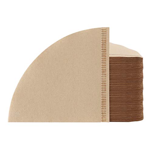 #1 Paper Coffee Filters, Segarty 200 Count Premium Disposable & Unbleached Natural Paper Filter Size 01, for Coffee Brewing Pour Over Dripper, Food Service & Home Office Use