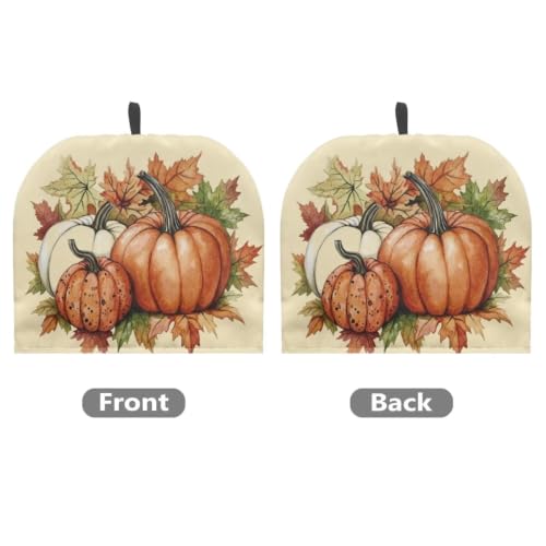 Image of Fall Pumpkins Teapot Cozies Keep Warm Insulated Cozy for Teapots Breakfast Warmer Kettle Cover Autumn Thanksgiving Decor Kitchen Accessories