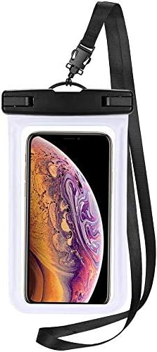 Wicket Waterproof Phone Case, Universal IPX8 Underwater Dry Bag Full Transparency for Swimming, Diving, Raining - Waterproof Phone Pouch for Iphone, Samsung, other Smartphones etc.