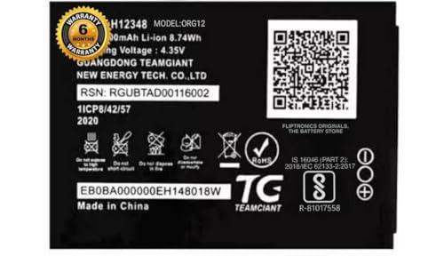 Image of Original H12348 Battery for Jio WiFi Reliance Jio WiFi Dongle /Airtel WiFi / M2S Fi 2 / Wireless Router 4g FI2 / M2 hot spot Battery with 6 Month Warranty *** (P228)