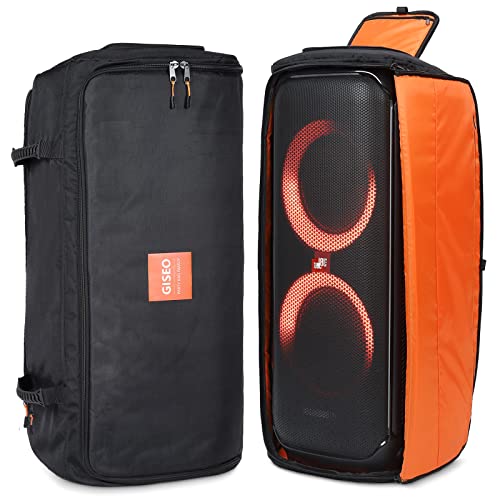GISEO Speaker Bag Rugged Carry Case Compatible with JBL Party Box Series, Portable Speaker Carry Tote Backpack (For JBL Partybox 710 bag)