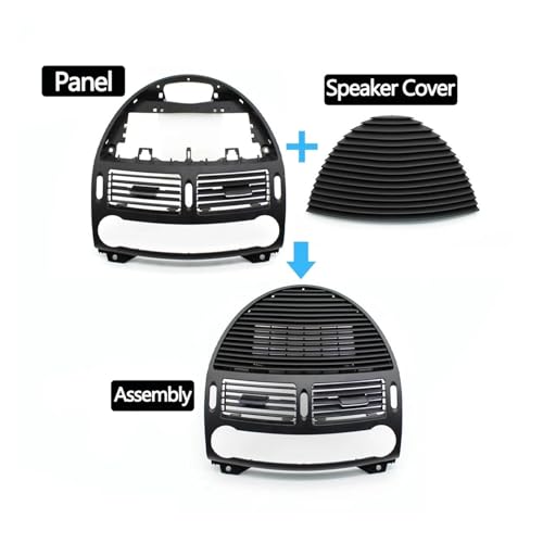 Grilles d'aération Benz W211 réparer ventilation cassée 2003-2008