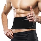 proteccion lumbar deportiva ✔ El cinturón ayuda a apoyar la espalda para prevenir lesiones durante la actividad física y para el deporte, para aliviar el dolor de la cintura y moldear el cuerpo en el estómago. Ideal para todos los deportes y actividades de culturismo.