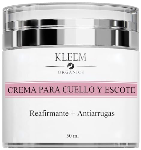 Crema Reafirmante para Cuello y Escote con Péptidos, Retinol y Ácido Hialurónico – Tratamiento...