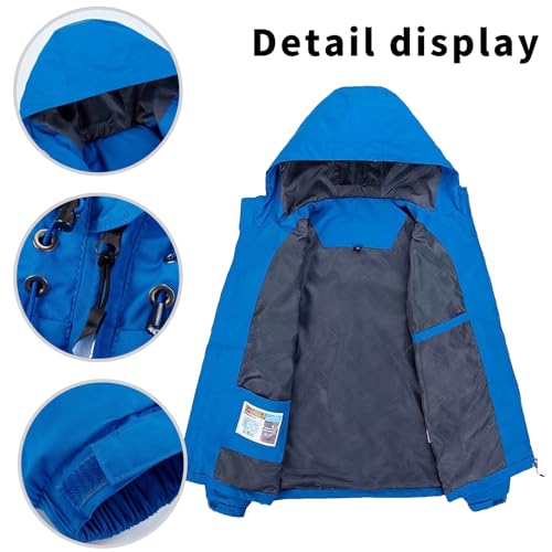 Custom Waterproof Jackets for Men Add Your Logo Outdoor Lightweight Windbreaker Hooded Coat4