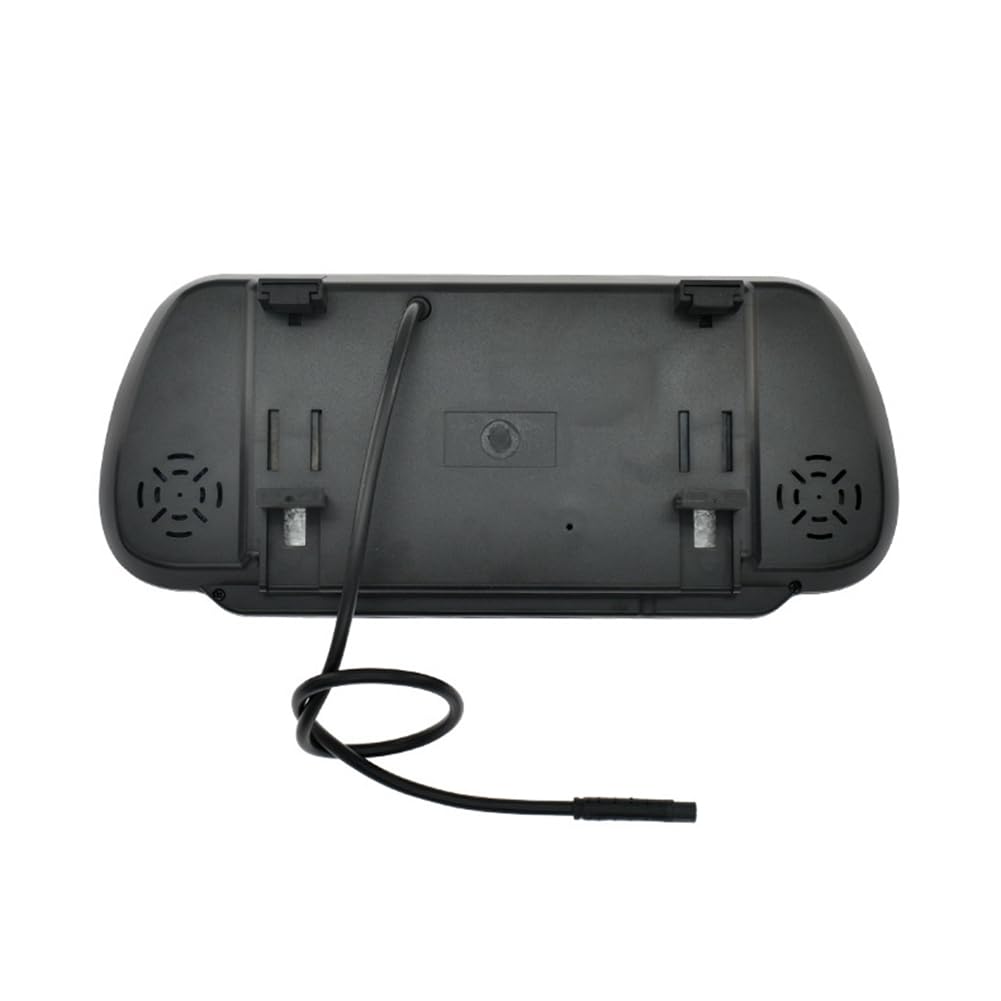 CTRLZS Moniteur de Rétroviseur LCD de Voiture de 7 Pouces, Écran de Stationnement, Assistance à L'Affichage Automatique pour Caméra de Recul, Pièces de Rechange