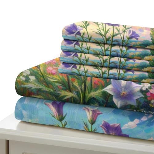 Parure de lit microfibre douce avec housse de couette 260x220cm - 6