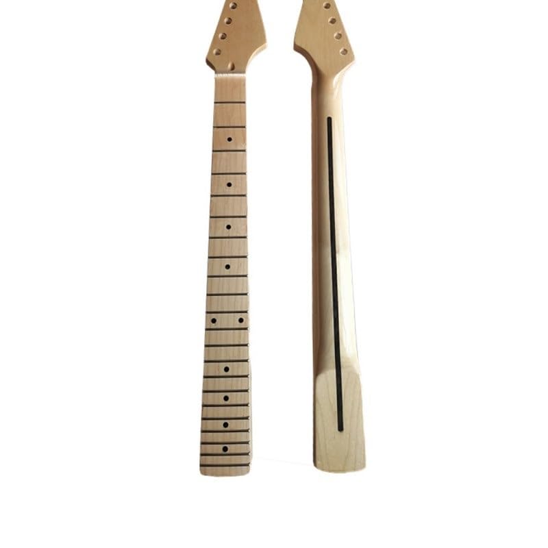 Manche de guitare électrique 22 frets en érable pour remplacer une touche usée
