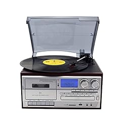 Tourne-Disque, décorations pour la Maison Phonographe en Vinyle Multifonctionnel à Trois Vitesses Bande… - Les Beatles, Paul McCartney, John Lennon, RIngo Starr, George Harrison