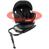 Garantía de 2 años. Asiento Auto Ferrari grupo 0 + (0 – 13 kg) con base Isofix pivotante- Protecciones Laterales – cale-tête y reductor de profundidad