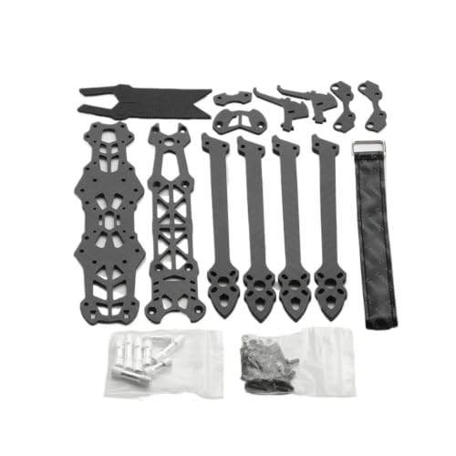 Marco de cuadricóptero V2 en fibra de carbono X-Type 295mm para cámaras de 19mm