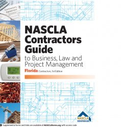 Unknown Binding FLORIDA-NASCLA CONTRACTORS GUIDE TO BUSINESS, LAW AND PROJECT MANAGEMENT, FL CONTRACTORS 1ST EDITION Book