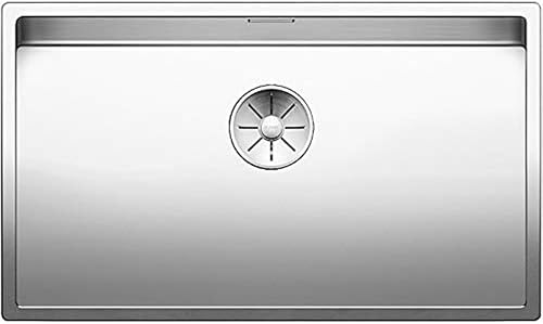 521581 Blanco Claron - Fregadero para cocina (acero inoxidable, 700 U, satinado)