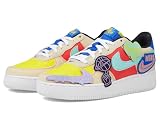Picture of Nike Boy's Air Force 1 LV8 2 (Big Kid) Sanddrift/Emerald Rise/Track Red 5 Big Kid M