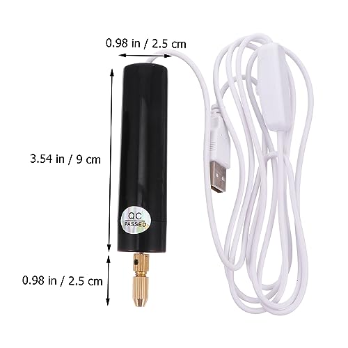 Taladro eléctrico compacto con carga USB para manualidades miniatura 4