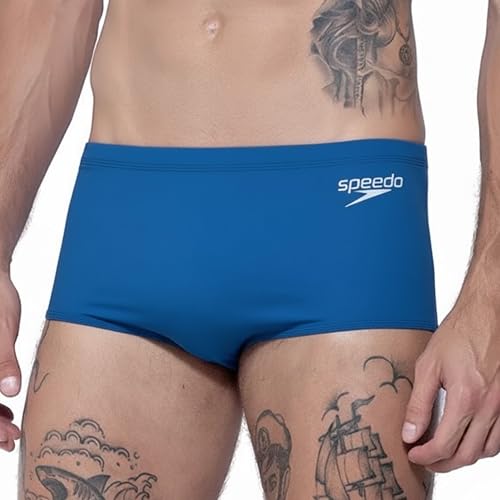 SPEEDO Sunga Masculina Natação Sungão de Praia Cordão Ajustável Helanca Forro Interno Classics, Oceano, GG2