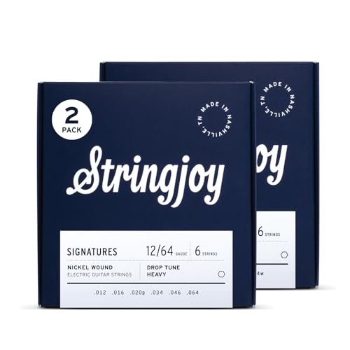 Stringjoy Signatures 12-64 Drop Tune Heavy 2-Pack