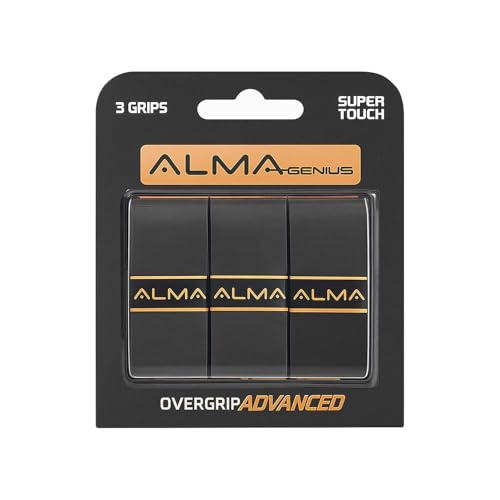 Overgrip Advanced Profissional 3 Unidades Preto Alma Genius