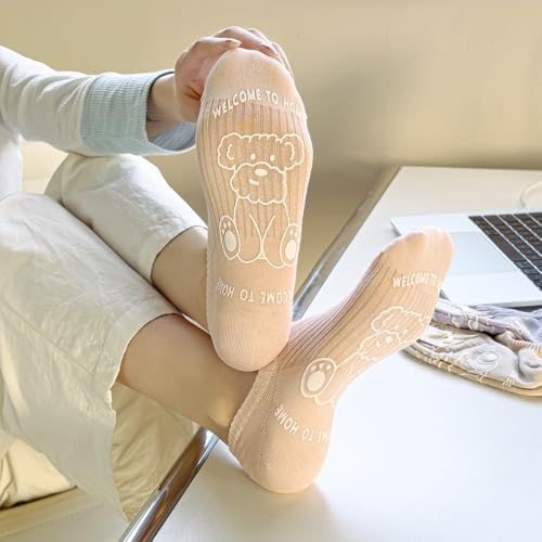 Image of No Show Socks Womens Cushioned Low Cut Athletic Hidden Liner for Sneakers Ankle Invisible Running Socks 5 Pairs