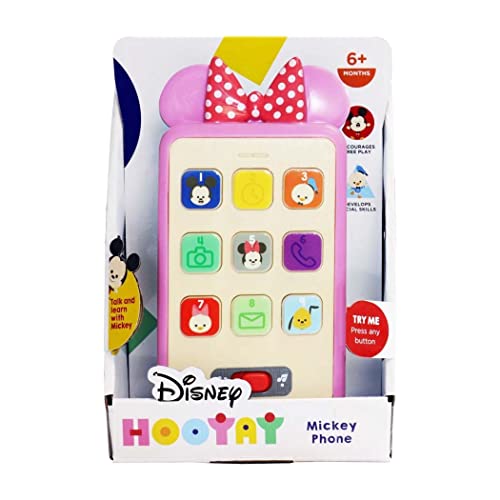Téléphone éducatif Minnie Mouse Disney Hooyay idée cadeau premier anniversaire